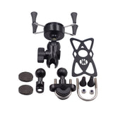 Motorcycle Mobile Phone Bracket Modification Electric Bike Bicycle Accessories Aluminum Alloy Base Bracket - Home & beyond co