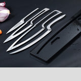 Home & Beyond Co kitchen knife set with fruit knives, featuring stainless steel blades and ergonomic handles for precise cutting.