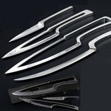 Home & Beyond Co kitchen knife set with fruit knives, featuring sleek handles and sharp blades for precise food prep.