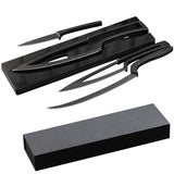 Home & Beyond Co kitchen knife set with fruit knives, featuring sleek handles and sharp blades for versatile cooking tasks.