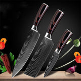 Home & Beyond Co carpenter's special 6-piece and 8-piece chef kitchen knife set, featuring sharp, durable blades for cooking and prep.