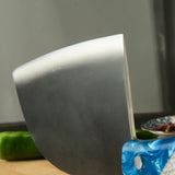Forged Stainless Steel Blue Handle Household Chopping Kitchen Knives - Home & beyond co