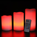 Luma Candles Real Wax Flameless Candles (3pcs/set) - Home & beyond co