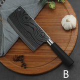 Home & Beyond Co professional stainless steel chef knife gift set with multiple kitchen knives and sleek handles.