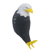 Eagle-shaped wall lamp by Home & Beyond Co, featuring a metal eagle design mounted on a wall for decorative lighting.