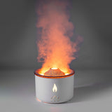New Creative Ultrasonic Essential Oil Humidifier Volcano Aromatherapy Machine Spray Jellyfish Air Flame Humidifier Diffuser - Home & beyond co