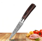 Home & Beyond Co carpenter's special 6- or 8-piece kitchen knife set with chef knives and cooking knives displayed.