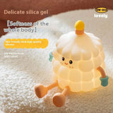 Home & Beyond Co small creative night lamp emitting soft light, ideal for a cozy bedroom or bedside table.