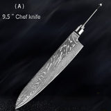 Damascus Knife Embryo High Hardness Kitchen Knives - Home & beyond co