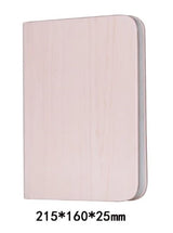 3D folding wooden book lamp by Home & Beyond Co showing a stylish, portable wooden lamp in open book shape