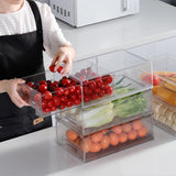 Refrigerator Fresh-keeping Freezer Storage Box Drawer Kitchen Storage Food Food Arrangement Storage Artifact Egg Box - Home & beyond co