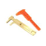 CaliperBeaded Tools Buddha Beads Bodhi Walnut King Kong Mini Copper Calipers Plastic Calipers Measuring Beads Tool Ruler - Home & beyond co