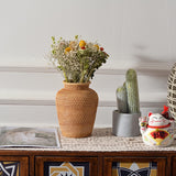 Woven Ornaments Floral Vases - Home & beyond co