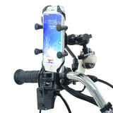 Motorcycle Mobile Phone Bracket Modification Electric Bike Bicycle Accessories Aluminum Alloy Base Bracket - Home & beyond co