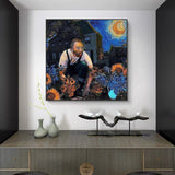 Sunflowers And Blue Sky Posters And Art Prints, Canvas Paintings - Home & beyond co