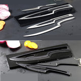Home & Beyond Co kitchen knife set with fruit knives, featuring stainless steel blades and ergonomic handles for precise cutting.