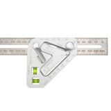 Triangular Level Multifunctional Woodworking Triangle Ruler Angle Ruler Revolutionary Carpentry Tool Measuring Tools - Home & beyond co