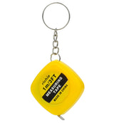 1M Mini Measuring Tape With Key Buckle Portable Random Color Hand Tools With Centimeter And Inch Scale - Home & beyond co