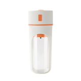 Home & Beyond Co portable electric juicer blender with USB charging, orange fruit squeezer, ice crush cup, and food processing features.