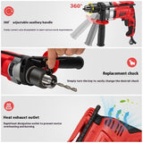 Electric Hand Drill Impact Drill Rechargeable High-power Electric Tools - Home & beyond co