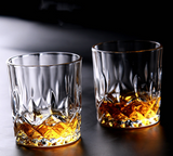 Home & Beyond Co LuxeCrystal Home Glass, clear drinking glass with elegant design, suitable for beverages and home decor.