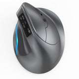 Handheld Display Bluetooth Wireless Charging Dual-mode Grip Vertical Mouse - Home & beyond co