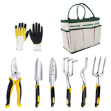 Aluminum Alloy Garden Shovel Outdoor Tools 8-piece Set - Home & beyond co