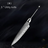 Damascus Knife Embryo High Hardness Kitchen Knives - Home & beyond co