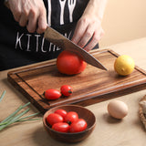 Acacia Mangium Solid Wood Chopping Board For Kitchen - Home & beyond co