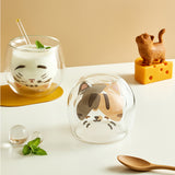 Cute Cartoon Glass Coffee Tea Cup - Home & beyond co