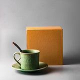 Stoneware Handmade Coffee Cup And Saucer Afternoon Tea Tea Set - Home & beyond co