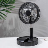 Strong Wind And Quiet Portable Telescopic Folding Fan - Home & beyond co