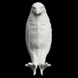 Eagle-shaped wall lamp by Home & Beyond Co mounted on a wall with a metal finish and detailed eagle design.