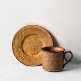 Stoneware Handmade Coffee Cup And Saucer Afternoon Tea Tea Set - Home & beyond co
