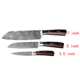 Home & Beyond Co carpenter's special 6- or 8-piece kitchen chef knives set with sharp blades for cooking and food preparation.