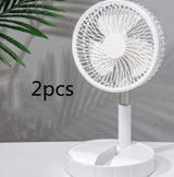 Strong Wind And Quiet Portable Telescopic Folding Fan - Home & beyond co