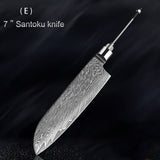 Damascus Knife Embryo High Hardness Kitchen Knives - Home & beyond co