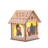 Christmas Decorative Wooden Ornaments LED Lighting - Home & beyond co
